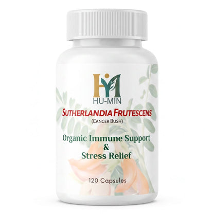 HuMin Speciality | Pure Sutherlandia (500mg Capsules) - Camelus - Powered by Sutherlandia (Cancer Bush)