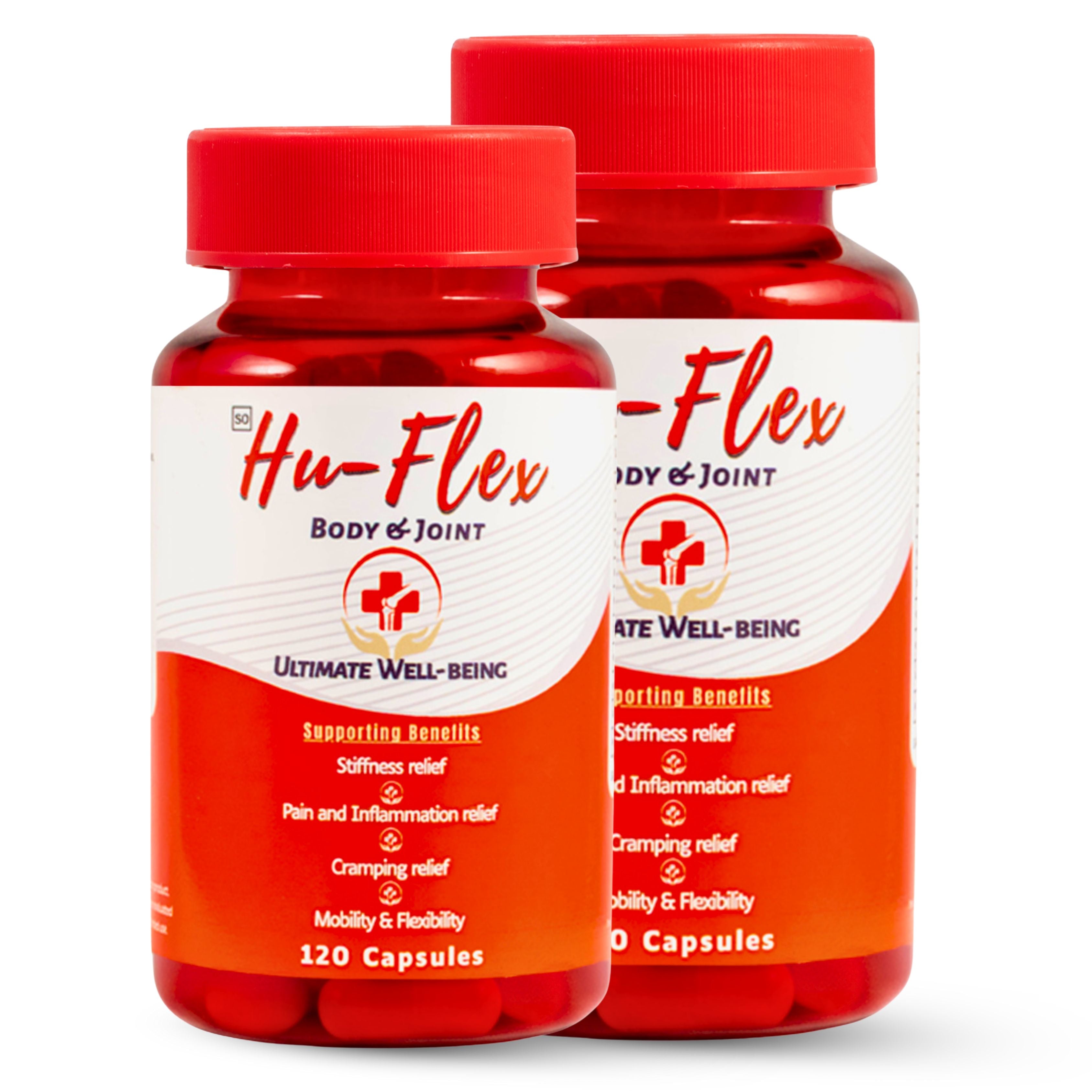 HuFlex Combo | Daily Muscle & Joint Support (Strong Body, Easy Movement)